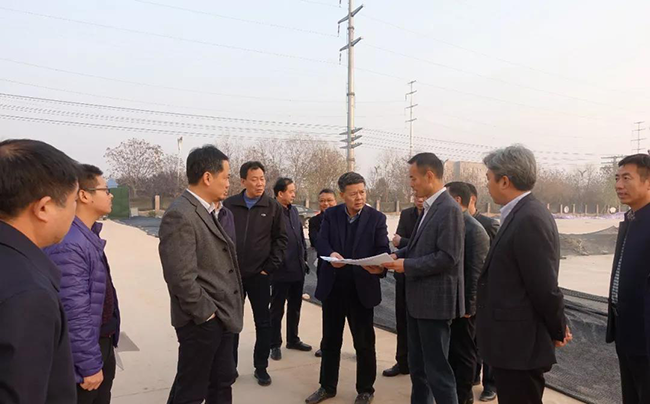 县委书记秦保建到evo视讯有限公司新址调研